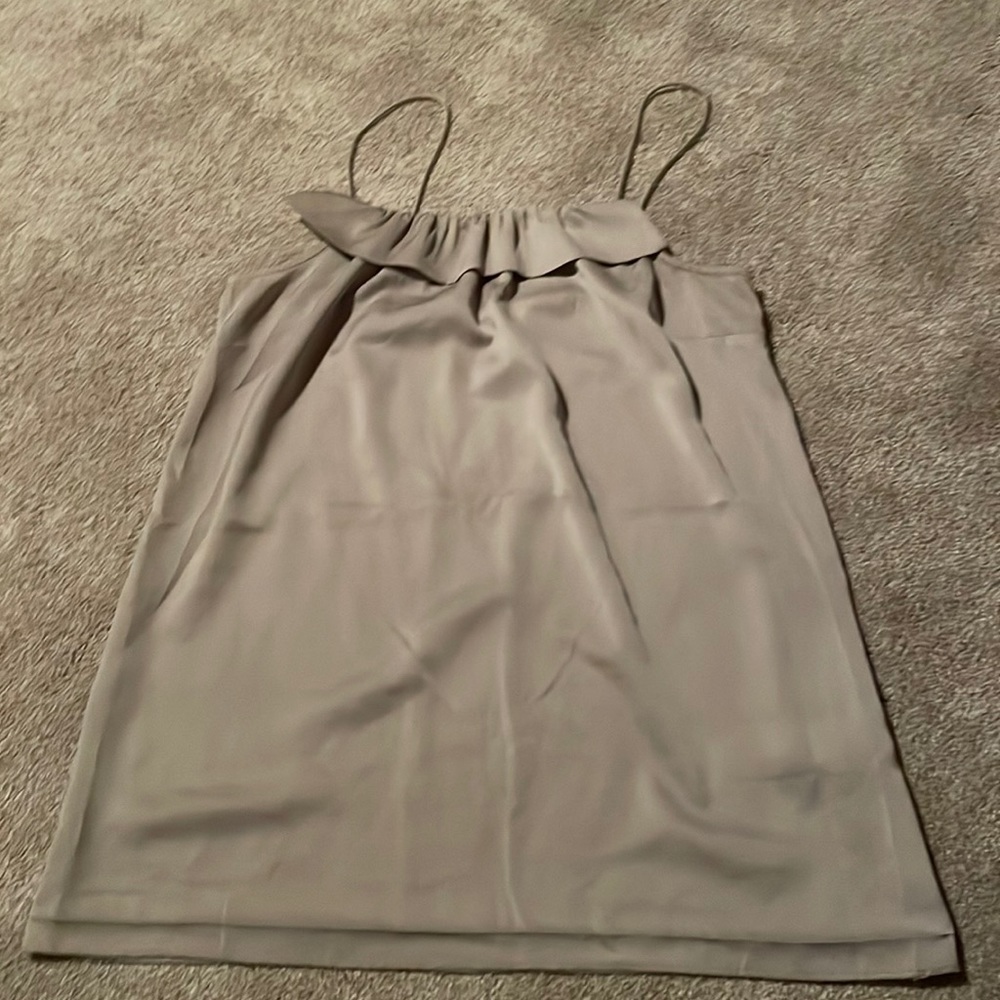 Taupe j crew cami